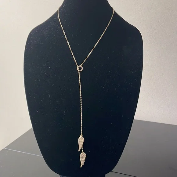 Victoria’s Secret Lariat Angel Wings Adjustable Necklace - Picture 6 of 10